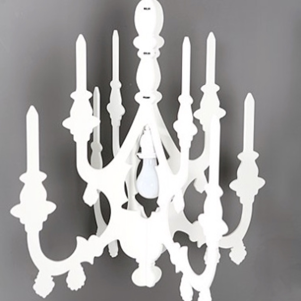 ISO Urban Outfitters UO Cut-Out Chandelier